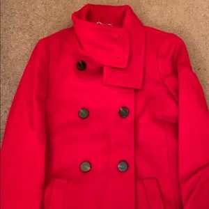 Ann Taylor Double Breasted Wool Trench